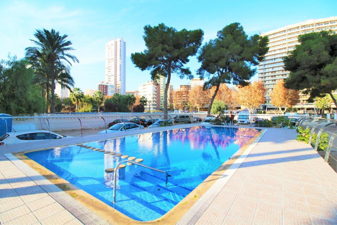 Las Damas 14-B Sea View Levante Beach Benidorm Bagian luar foto