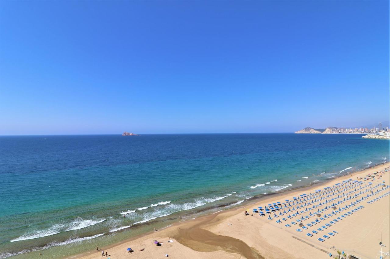 Las Damas 14-B Sea View Levante Beach Benidorm Bagian luar foto