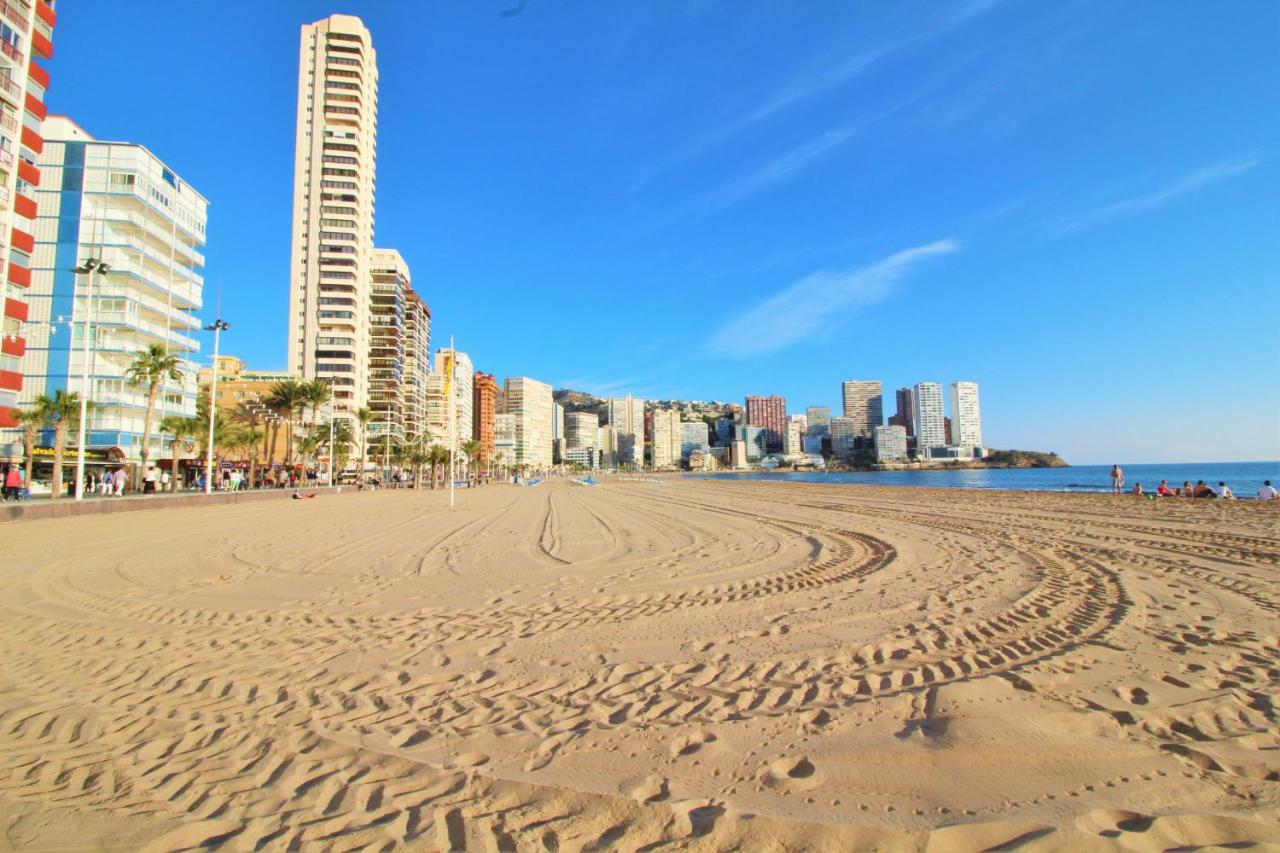 Las Damas 14-B Sea View Levante Beach Benidorm Bagian luar foto
