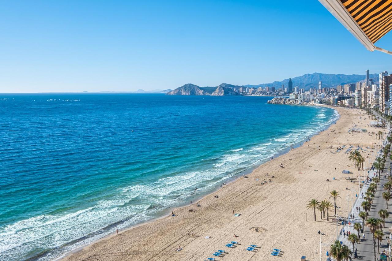 Las Damas 14-B Sea View Levante Beach Benidorm Bagian luar foto