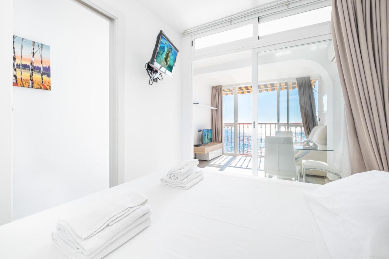 Las Damas 14-B Sea View Levante Beach Benidorm Bagian luar foto