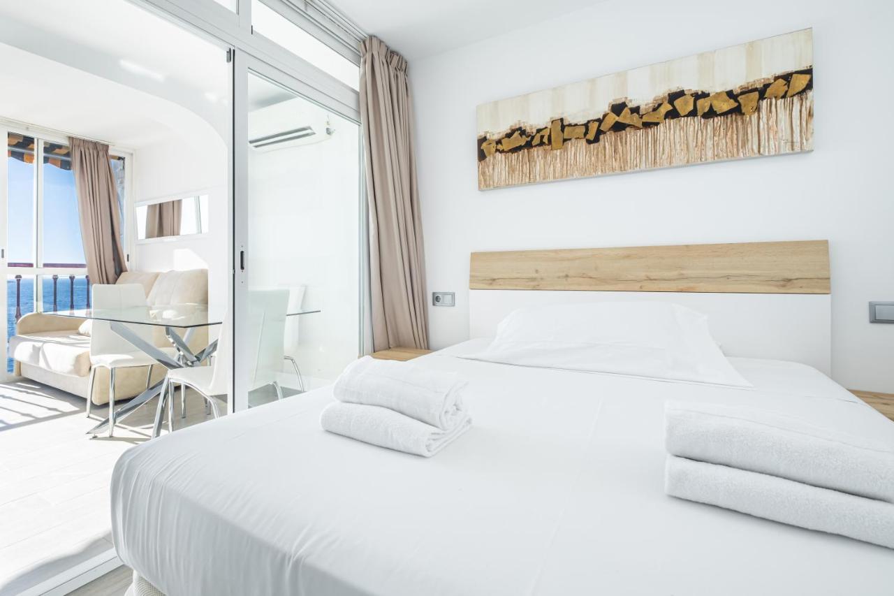 Las Damas 14-B Sea View Levante Beach Benidorm Bagian luar foto
