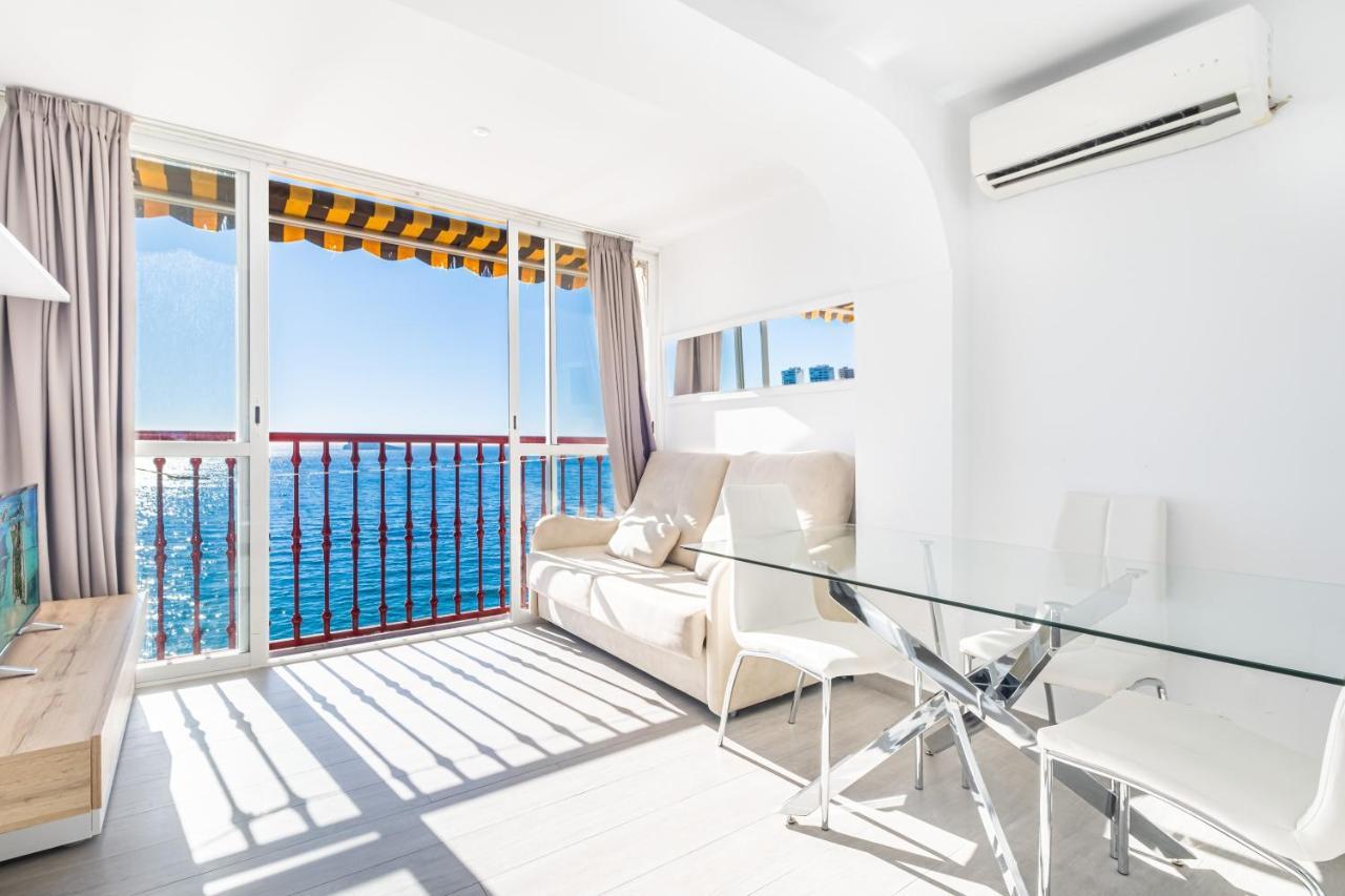 Las Damas 14-B Sea View Levante Beach Benidorm Bagian luar foto