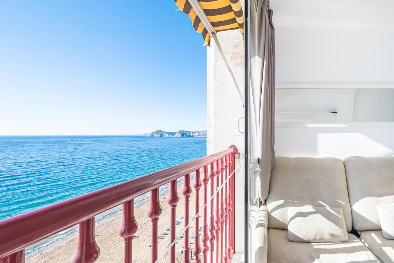 Las Damas 14-B Sea View Levante Beach Benidorm Bagian luar foto